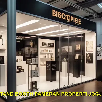 stand booth pameran properti jogja